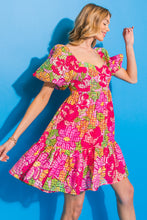 Load image into Gallery viewer, MAKE YOUR LIFE WOVEN MINI DRESS
