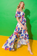 Load image into Gallery viewer, PEACEFUL AND PRETTY WOVEN MIDI DRESS
