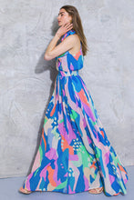 Load image into Gallery viewer, PORTRAIT OF A LADY ON WOVEN MAXI DRESS
