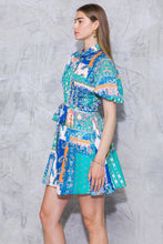 Load image into Gallery viewer, IN YOUR DREAMS WOVEN MINI DRESS
