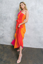 Load image into Gallery viewer, AMUSED BY YOU WOVEN MAXI DRESS
