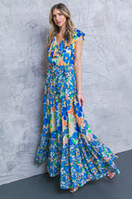 Load image into Gallery viewer, KEEP BLOOMING WOVEN MAXI DRESS
