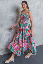 Load image into Gallery viewer, SWEETNESS AND SUNSHINE POPLIN MIDI DRESS
