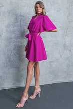 Load image into Gallery viewer, SPEAK NOW WOVEN MINI DRESS
