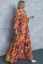 Load image into Gallery viewer, WONDERFUL SOUL WOVEN MAXI DRESS
