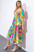 Load image into Gallery viewer, THE OBVIOUS CHOICE WOVEN MIDI DRESS
