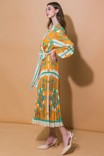 Load image into Gallery viewer, VISION OF CHARM WOVEN MIDI DRESS
