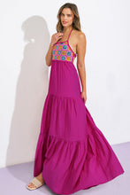 Load image into Gallery viewer, AFTER PARTY WOVEN MIDI DRESS
