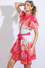 Load image into Gallery viewer, ATTENTION SEEKER WOVEN MINI DRESS
