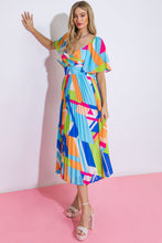 Load image into Gallery viewer, STILL IN TO YOU WOVEN MIDI DRESS
