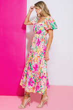 Load image into Gallery viewer, IT STARTS NOW WOVEN MIDI DRESS
