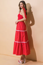 Load image into Gallery viewer, BETTER THAN EVER POPLIN MIDI DRESS
