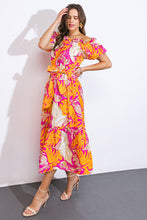 Load image into Gallery viewer, SCENIC OUTINGS WOVEN MINI DRESS
