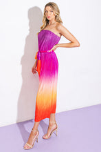 Load image into Gallery viewer, GIVE IT A GO IN GARDEN MIDI DRESS
