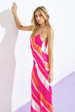 Load image into Gallery viewer, SPRING FLING WOVEN MIDI DRESS
