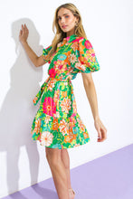 Load image into Gallery viewer, SWING OF THINGS WOVEN MINI DRESS
