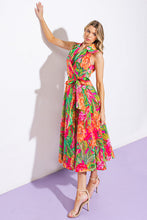 Load image into Gallery viewer, EVERYDAY DREAMS WOVEN MIDI DRESS
