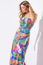 Load image into Gallery viewer, SEEKING SUN PONTI MIDI DRESS
