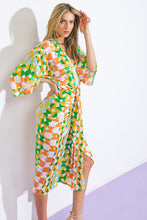 Load image into Gallery viewer, BEST IMPRESSIONS WOVEN SATIN MIDI DRESS
