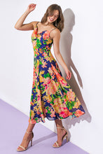 Load image into Gallery viewer, SWEETEST SOUL WOVEN MIDI DRESS
