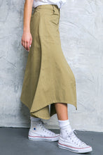 Load image into Gallery viewer, COMPLETE CRUSH TWILL MIDI SKIRT
