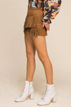 Load image into Gallery viewer, MAKE SOME PLANS SUEDE SKORT
