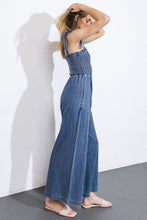Load image into Gallery viewer, GETTING IT DONE DENIM JUMPSUIT
