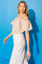 Load image into Gallery viewer, LOVELY MOOD WOVEN TOP
