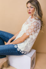 Load image into Gallery viewer, MELT MY HEART LACE TOP
