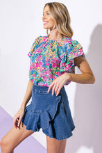 Load image into Gallery viewer, AWARE OF THIS WOVEN TOP
