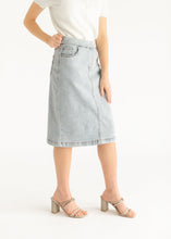Load image into Gallery viewer, Sandra Midi Denim Skirt
