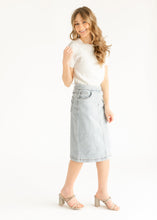 Load image into Gallery viewer, Sandra Midi Denim Skirt
