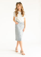 Load image into Gallery viewer, Sandra Midi Denim Skirt
