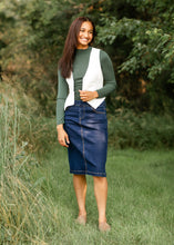 Load image into Gallery viewer, Sandra Midi Denim Skirt
