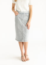 Load image into Gallery viewer, Sandra Midi Denim Skirt
