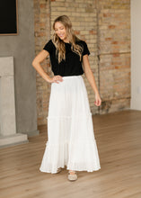 Load image into Gallery viewer, Serena Cotton Gauze Maxi Skirt
