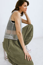Load image into Gallery viewer, LOST IN THE WAVES WOVEN TANK TOP
