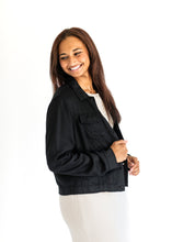 Load image into Gallery viewer, Shea Lightweight Denim Jacket
