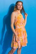 Load image into Gallery viewer, TRULY THRIVING WOVEN MINI DRESS
