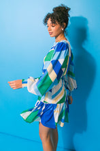 Load image into Gallery viewer, WHISPERS IN THE WIND WOVEN MINI DRESS
