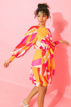 Load image into Gallery viewer, WHISPERS IN THE WIND WOVEN MINI DRESS
