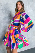 Load image into Gallery viewer, WHISPERS IN THE WIND WOVEN MINI DRESS
