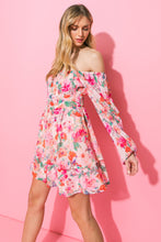 Load image into Gallery viewer, LOVE ME TONIGHT WOVEN MINI DRESS
