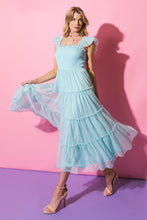 Load image into Gallery viewer, COMEBACK BABY MESH MIDI DRESS
