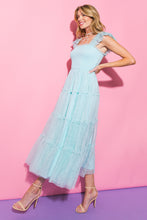 Load image into Gallery viewer, COMEBACK BABY MESH MIDI DRESS
