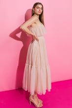 Load image into Gallery viewer, SUNSHINE GIRL MESH MIDI DRESS
