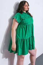 Load image into Gallery viewer, NO DULL MOMENTS DENIM MINI DRESS
