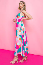 Load image into Gallery viewer, BLUE OCEAN BEACH WOVEN MIDI DRESS
