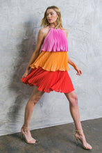 Load image into Gallery viewer, OUTSTANDING EFFORT WOVEN MINI DRESS
