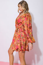 Load image into Gallery viewer, AROUND THE TIME WOVEN MINI DRESS
